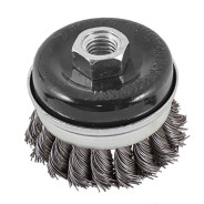 Кордщетка чашеобразная 60мм  Rock FORCE RF-BWG125