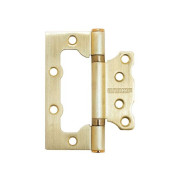 Петля накладная 100х75 2BB SBP 2.5mm мат.латунь (2 шт) АЛЛЮР  УЗК 7501