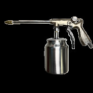 Пневмопистолет для промывки регулируемый с алюминиевым бачком (мовильный) 600cc  ...H-D HD-WG11