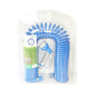 Набор: Шланг витой 15м с пистолетом-душем и соединителями шлангов  ...UNITRAUM UN-6715E-01