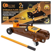 Домкрат подкатной гидравлический 2т (h min 135мм, h max 320мм)  FORSTIME FT-TA820011