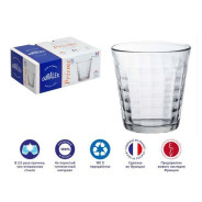 Набор стаканов, 6 шт., 275 мл, серия Prisme Clear  DURALEX 1033AB06D0111