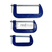 Струбцина С-образная для кузовных работ, захват 250мм  Partner PA-4210