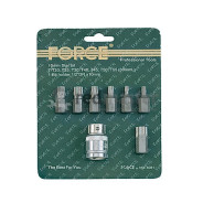 Набор бит Torx 1/2", 10мм, 8пр  Force 4081