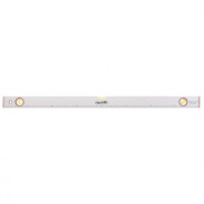 Уровень алюминиевый, 800 мм, 3 глазка, линейка  Sparta 331265