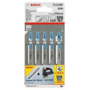 Пилка для лобзика T 121 BF Speed for Metal (5 шт)  BOSCH 2.608.636.702