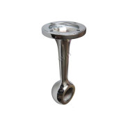 Держатель трубы d25 мм. дистанционный торцевой, хром  STARFIX SMF-59971