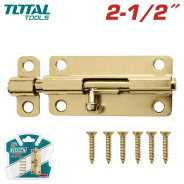 Шпингалет стальной 63,5 мм  TOTAL THTB125