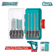 Набор буров SDS-plus   (8 шт)TOTAL TACSDL11806