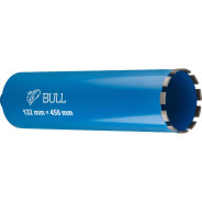 Коронка алмазная d 132мм железобетон, L450мм, 1 1/4", мокрое сверление  ...BULL 2329248