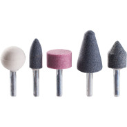 Набор шарошек абразивных 5шт.,  GEPARD GP0815-5