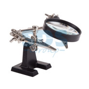 Держатель <Третья рука> с лупой х2.5,  REXANT 12-0251-4