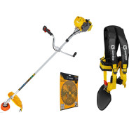 Мотокоса  MSG-435 (4 такт, 0.95 кВт, 35.8 см3, легкий запуск, диск 255х25.4 мм, 40 зуб., ремень двух...GUNTER GU2411-2