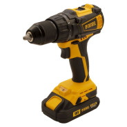 Дрель-шуруповерт аккумуляторная, бесщет. BLDL-IB-18-02, Li-Ion, 18В, 2АКБ 1,5 А/ч,  ...DENZEL 26121