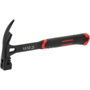 Молоток жестянщика 600 гр, 345 мм, цельнометаллический, кованый, магнит  ...YATO YT-45744