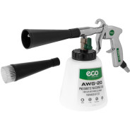 Пистолет моечный пневматический AWG-20 (для химчистки) (ТОРНАДОР, 160 л/мин, бак: 1000 мл, 4-8 бар) ...ECO EC3924-4