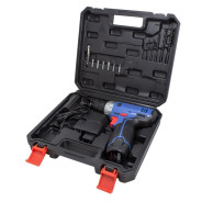 Шуруповерт аккумуляторный, 12V, 2 АКБ 1, 3А/ч,  патрон 0,8-10мм, индикатор зарядки в кейсе ,  RF-...Rock FORCE BT-CD11-A1 12V