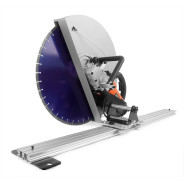 Электрический бетонорез (с направляющей рельсой) 3500Вт, диск 600мм, глубина реза до 260мм,  KX-600...MESSER 10-40-600