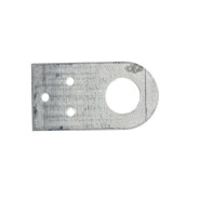 Проушина прямая, 75х40 мм, цинк  Сибртех 46503