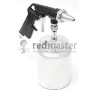 Пистолет пескоструйный пневматический с бачком (бачок-1л ,сопло-6.3, расход воздуха 160 л/мин)  ...Rock FORCE RF-2376