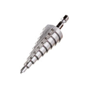 Сверло ступенчатое HSS с прямым желобком, 4-20x75, 1/4"  MAKITA D-40098