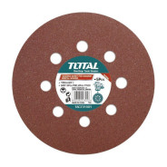 Набор шлифовальных кругов 150 мм P80, P120   (5 шт)TOTAL TAC731501