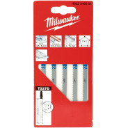 Пилка к лобзику T227D (5 шт / HSS / 75 мм / металл) MILWAUKEE Milwaukee 4932346081