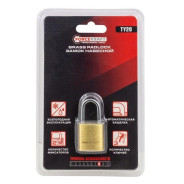 Замок навесной (дужка 3мм, пространство для замка 17х10мм, 3 ключа)  ...FORCEKRAFT FK-TY20
