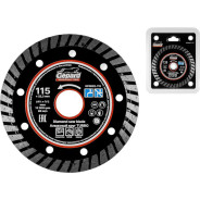 Алмазный круг 115х22 mm универсальный Turbo (сухая резка)  GEPARD GP0802-115