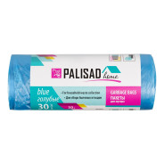 Пакеты для мусора 30 л x 30 шт. голубые PALISAD PALISAD HOME 927045