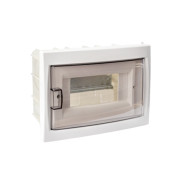 Бокс пластиковый   8 модулей скрытый с крышкой IP 20 (212х148х103  мм.)  ...BYLECTRICA КНС-8Д