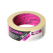 Лента малярная 38mmх50м Super glue, желтая  ZOOM 02-5-1-503