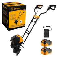 Культиватор аккумуляторный, 40 В, 2АКБ 4,0 А/ч, 150 об.мин, DEKO DKET40V...Deko 065-1232