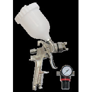 Краскораспылитель пневматический,с верхним бачком + редуктор, 1.4 мм, HVLP,  600 мл,  MASTER G600/1....FUBAG 110106