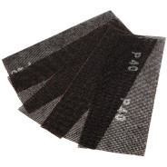 Сетка абразивная, P 40, 115 х 280 мм, 5 шт.  DENZEL 75165