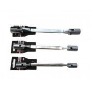 Ключ торцевой шарнирный двухсторонний 6х7мм на пластиковом держателе  ...Forsage F-7520607