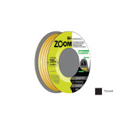 Уплотнитель "D" черный 100м , CLASSIC,  ZOOM 02-2-4-102