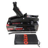 Домкрат подкатной гидравлический 2т+чехол для хранения (h min 130мм, h max 385мм) PATRON ...Patron P-T82003