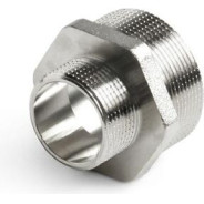 Ниппель ред. нар.-нар. 1"х1/2" никелир.  PRO AQUA 06-m25-m15x