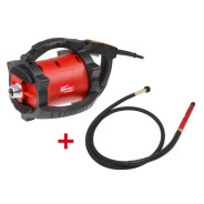 Вибратор глубинный в коробке + вал гибкий 6 м в сборе с вибронаконечником 48 mm, 230 В,  ...WORTEX CV602400022A1