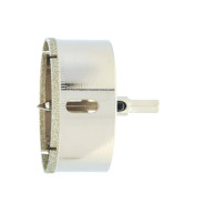 Сверло по керамической плитке и стеклу, 65 х 55 мм, 6 гр.хв-к, с центр. сверлом  ...Сибртех 72725