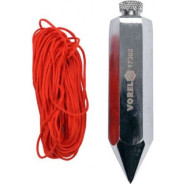 Отвес строительный со шнуром 140гр.  VOREL 17302