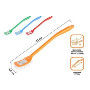 Щетка для мытья посуды Solid (цвета в ассортименте)  PERFECTO LINEA 43-302100