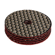 Алмазный гибкий шлифовальный круг, 100 мм, P 200, сухое шлифование, 5шт.  ...Matrix 73502