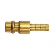 Штуцер пневматический быстроразъемный, "елочка" 10мм (латунь)  ...H-D HD-UQ6B-10