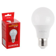 Лампа светодиодная A60 СТАНДАРТ 12Вт 230В E27 2700K  AURORA A200-007