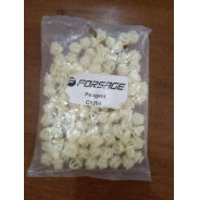 Клипса для крепления внутренней обшивки а/м Пежо пластиковая (100шт/уп.)  клипса  УЦЕНКА -90шт...Forsage C1280( Peugeot)