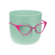 Кашпо МАРИ D115мм со вставкой (фисташковый)  IDEA 4605196046373