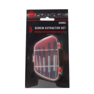 Набор экстракторов резьбы  HSS 4241, 5пр. (М3-М18, "мелкий шаг"), в пластиковом футляре  ...Forsage F-63005A(NEW!)