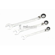 Ключ трещоточный с реверсом 15 мм.  Partner PA-3015R